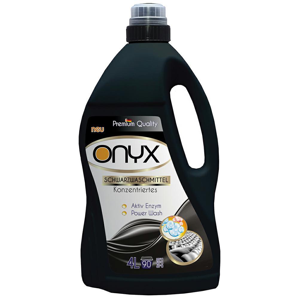 Гель для стирки темных и черных тканей ONYX GEL Professional Black 4л, (4262466440295)