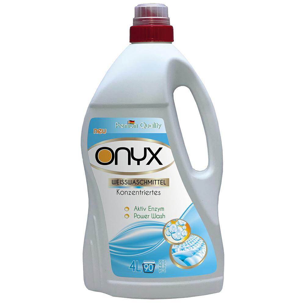 Гель для стирки белого белья ONYX GEL Professional White 4л, (4262466440301)