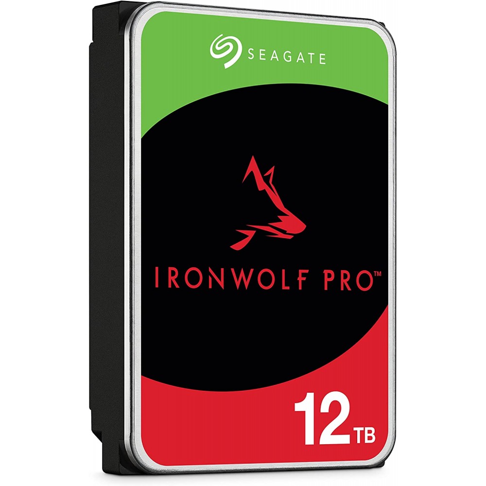 Накопичувач HDD SATA 12.0TB Seagate IronWolf Pro 7200rpm 256MB (ST12000NT001)