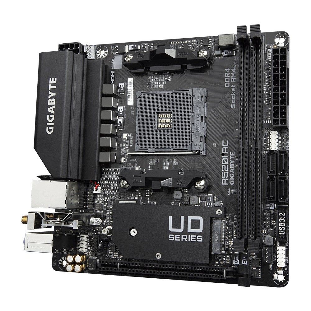 Материнская плата Gigabyte A520I AC Socket AM4