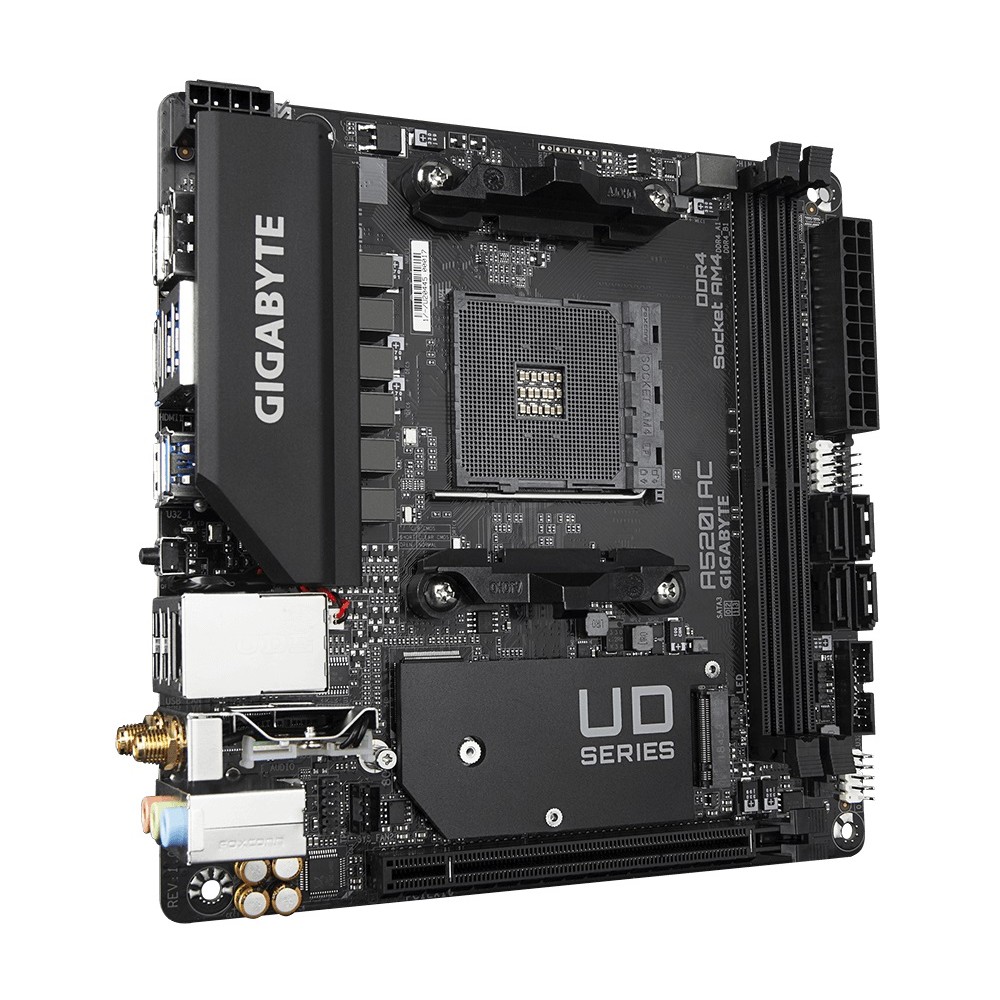 Материнская плата Gigabyte A520I AC Socket AM4