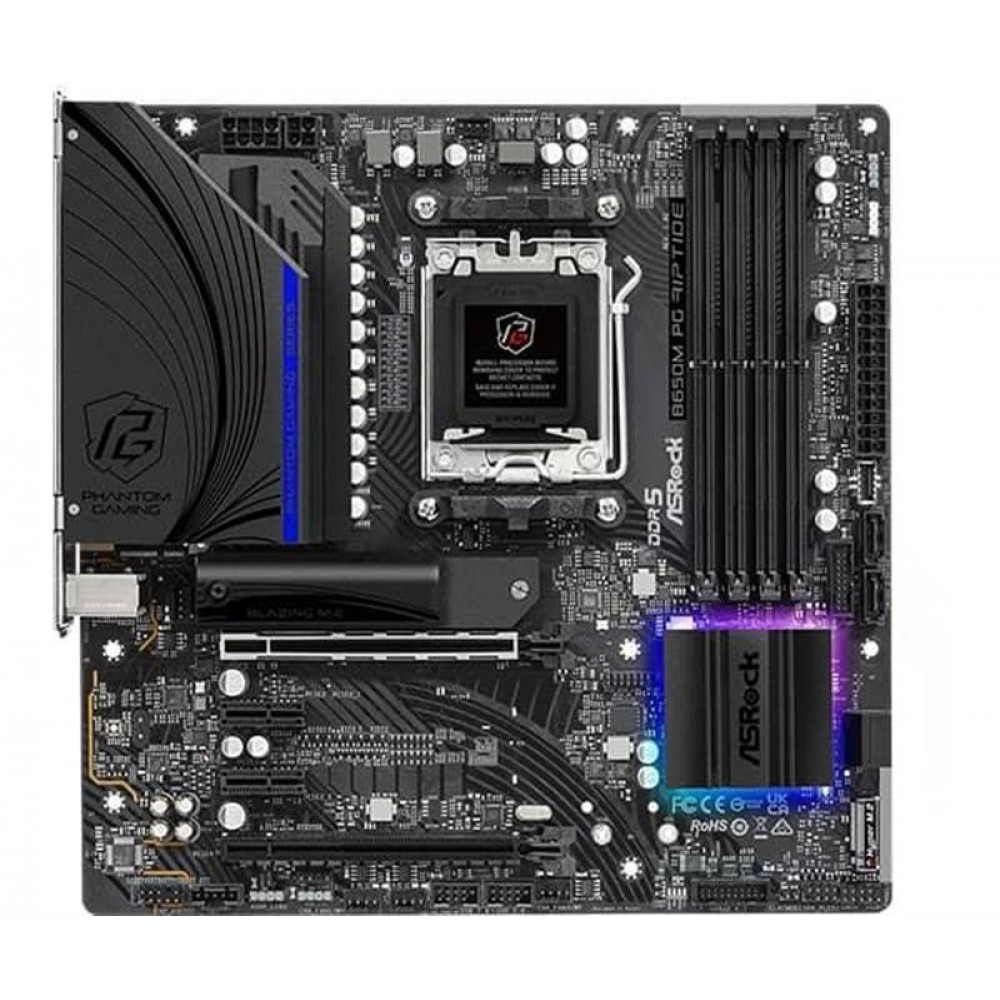 Материнская плата ASRock B650M PG Riptide Socket AM5