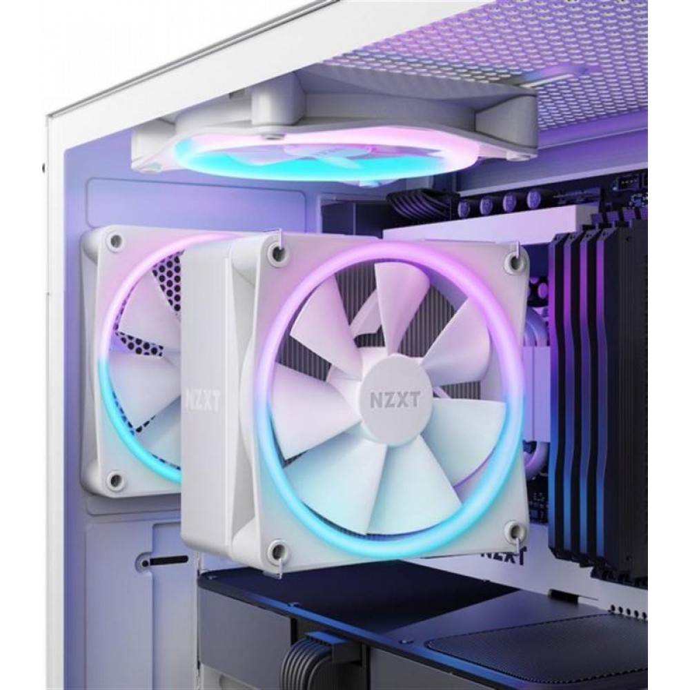 Кулер процесорний NZXT T120 RGB White (RC-TR120-W1)