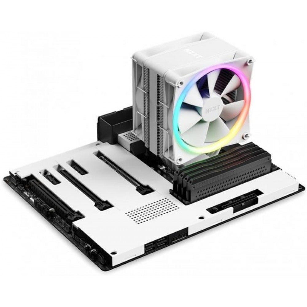 Кулер процесорний NZXT T120 RGB White (RC-TR120-W1)