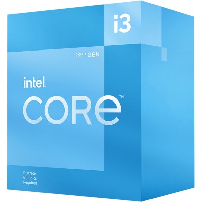 Процессор Intel Core i3 12100F 3.3GHz (12MB, Alder Lake, 60W, S1700) Box (BX8071512100F)