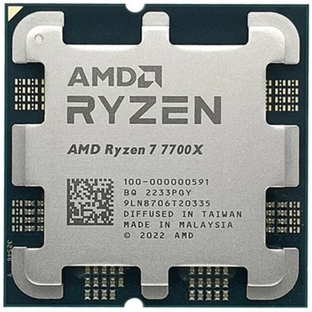 Процесор AMD Ryzen 7 7700X (4.5GHz 32MB 105W AM5) Box (100-100000591WOF)