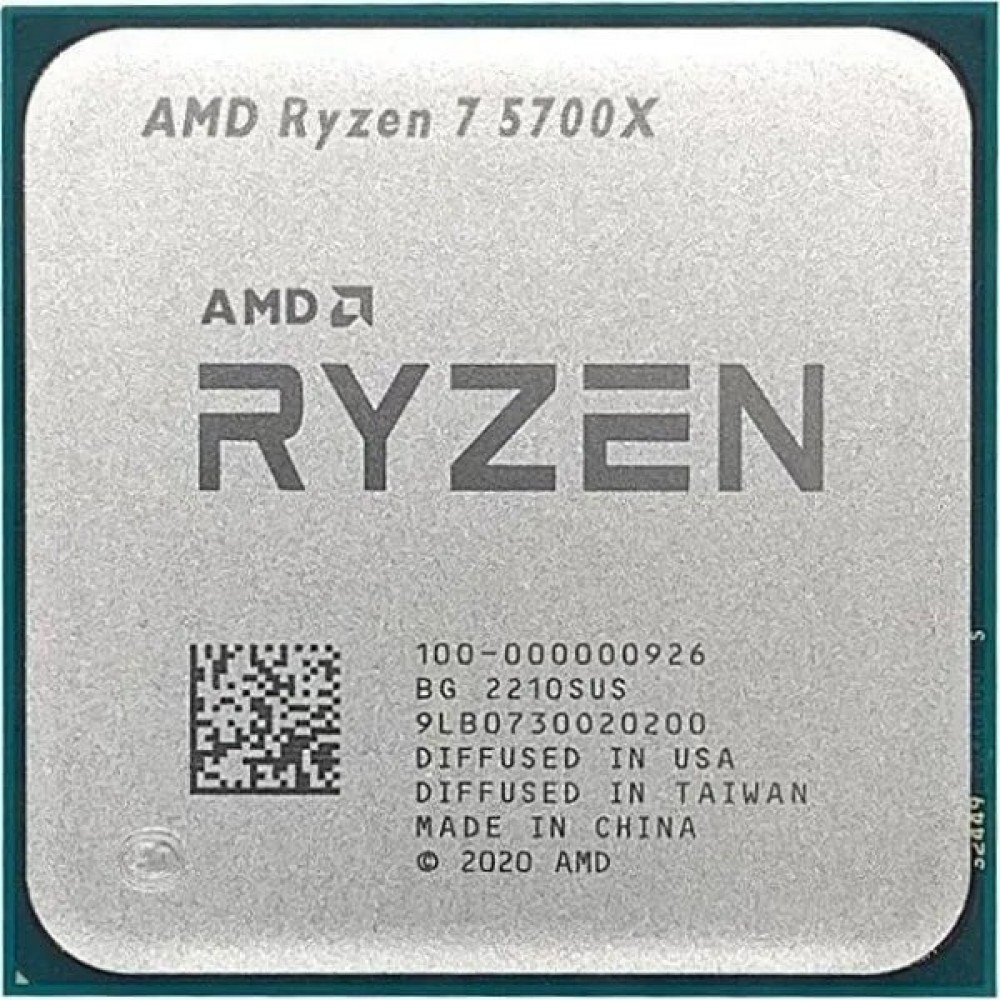 Процессор AMD Ryzen 7 5700X (3.4GHz 32MB 65W AM4) Box (100-100000926WOF)