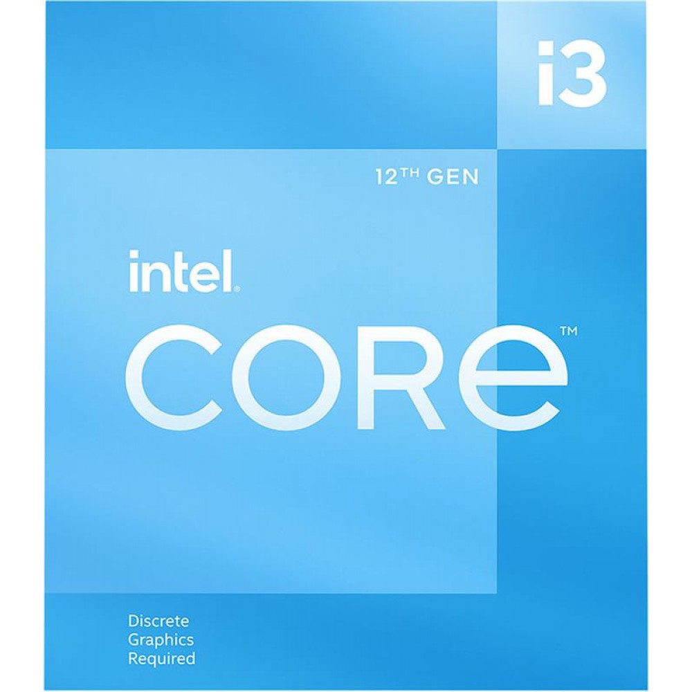 Процессор Intel Core i3 12100F 3.3GHz (12MB, Alder Lake, 60W, S1700) Box (BX8071512100F)