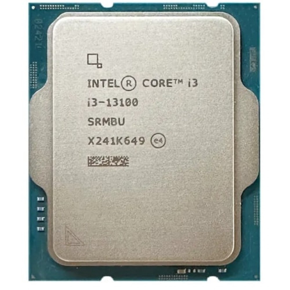 Процессор Intel Core i3 13100 3.4GHz (12MB, Raptor Lake, 89W, S1700) Box (BX8071513100)