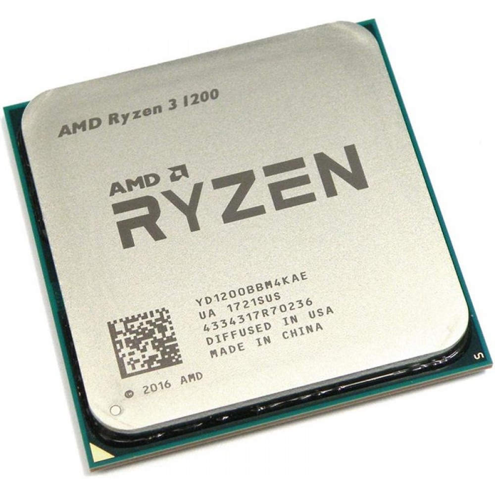 Процесор AMD Ryzen 3 1200 (3.1GHz 8MB 65W AM4) Tray (YD1200BBM4KAF)