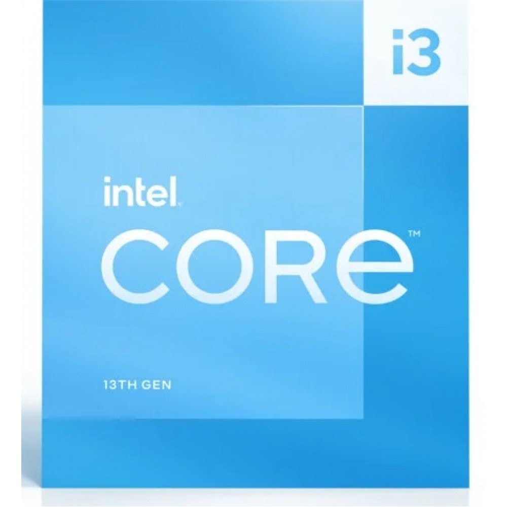 Процессор Intel Core i3 13100 3.4GHz (12MB, Raptor Lake, 89W, S1700) Box (BX8071513100)