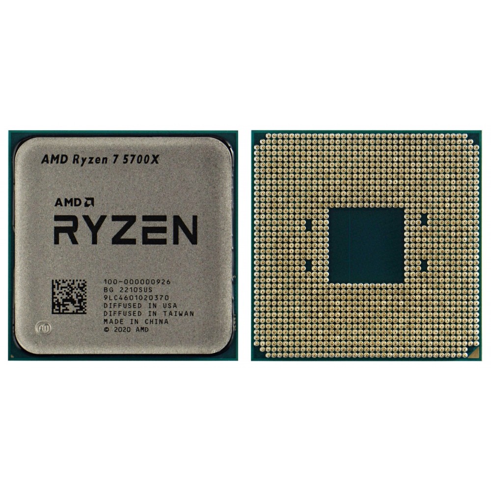 Процессор AMD Ryzen 7 5700X (3.4GHz 32MB 65W AM4) Box (100-100000926WOF)