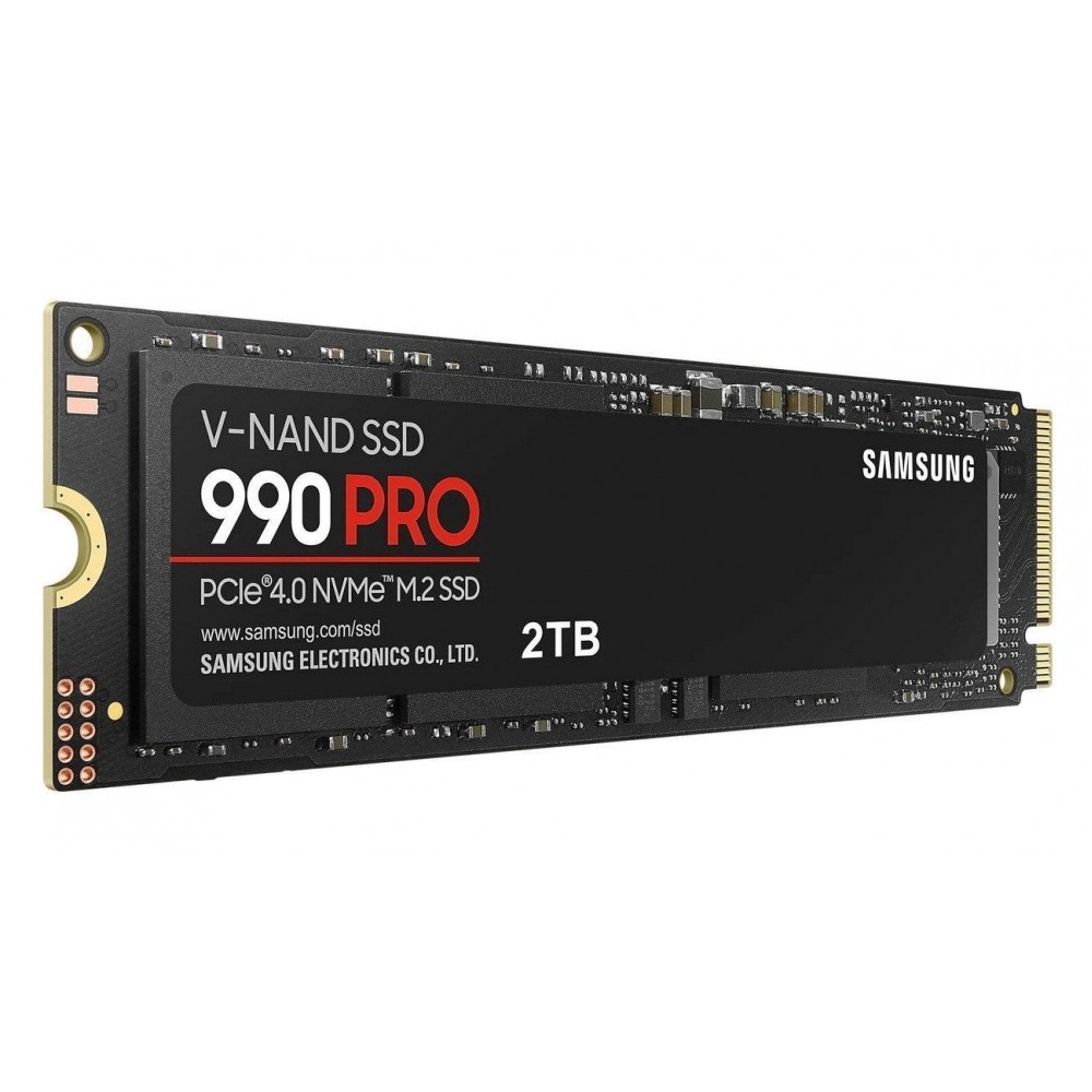 Накопитель SSD 2ТB Samsung 990 PRO M.2 2280 PCIe 4.0 x4 NVMe V-NAND MLC (MZ-V9P2T0BW)