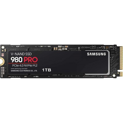 Накопитель SSD 1ТB Samsung 980 PRO M.2 2280 PCIe 4.0 x4 NVMe V-NAND MLC (MZ-V8P1T0BW)