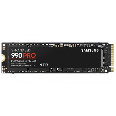 Накопитель SSD 1ТB Samsung 990 PRO M.2 2280 PCIe 4.0 x4 NVMe V-NAND MLC (MZ-V9P1T0BW)