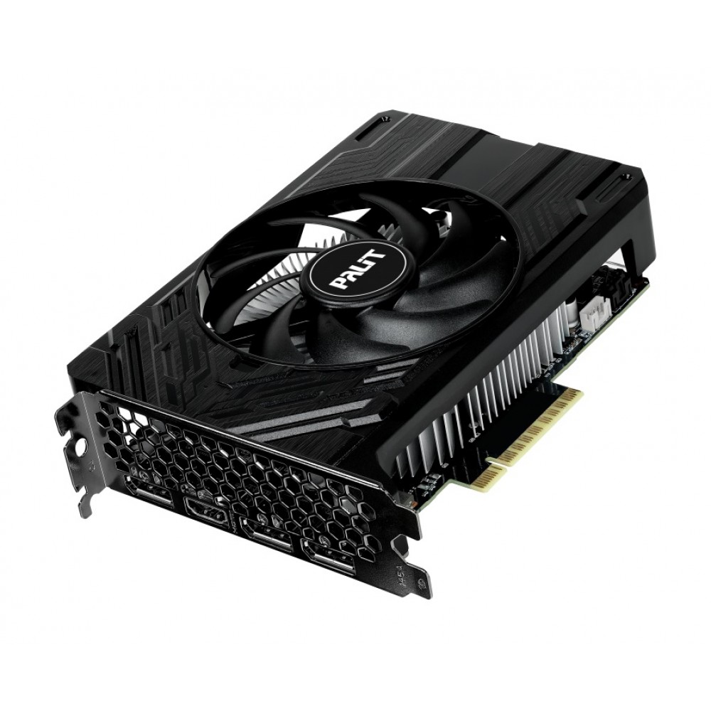 Відеокарта GF RTX 4060 8GB GDDR6 StormX Palit (NE64060019P1-1070F)