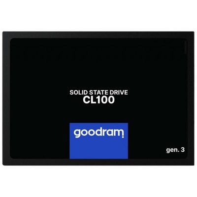 Накопитель SSD 240GB GOODRAM CL100 GEN.3 2.5" SATAIII 3D TLC (SSDPR-CL100-240-G3)