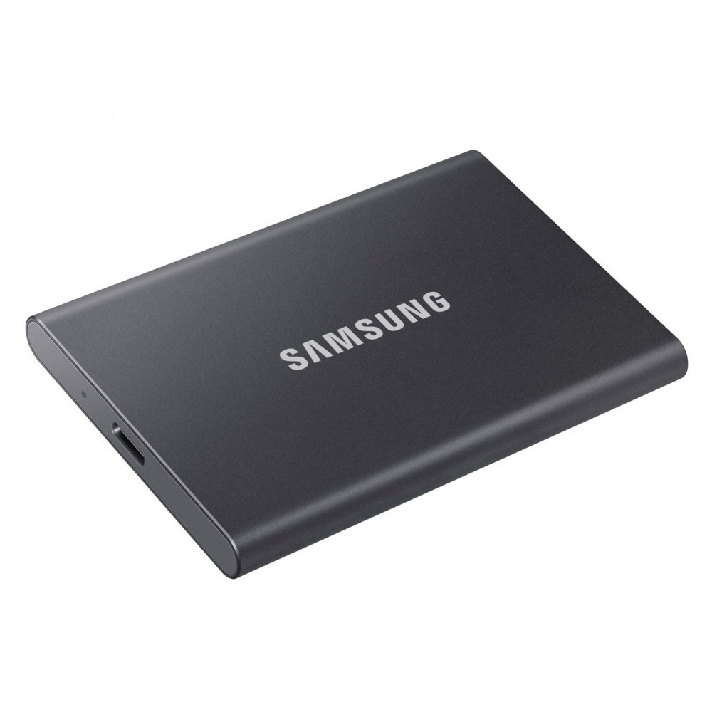 Накопитель наружный SSD 2.5" USB 1.0TB Samsung T7 Titan Gray (MU-PC1T0T/WW)