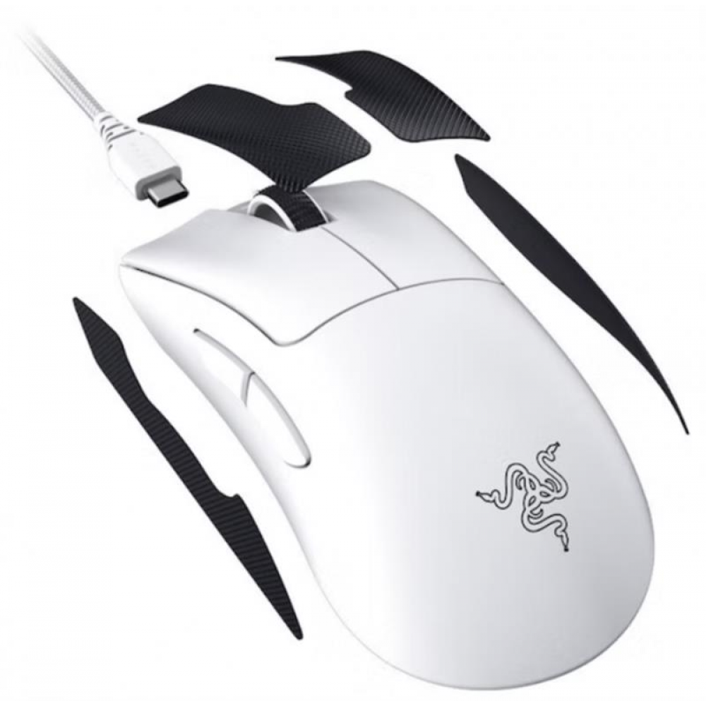 Мышь беспроводная Razer DeathAdder V3 Pro White (RZ01-04630200-R3G1)