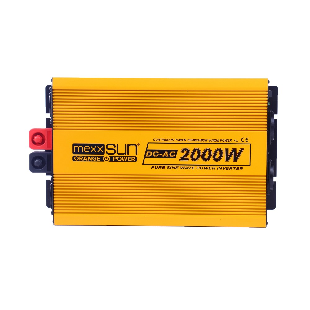 Инвертор напряжения Mexxsun YX-2000W-S, 12V/220V, 2000W (29182)