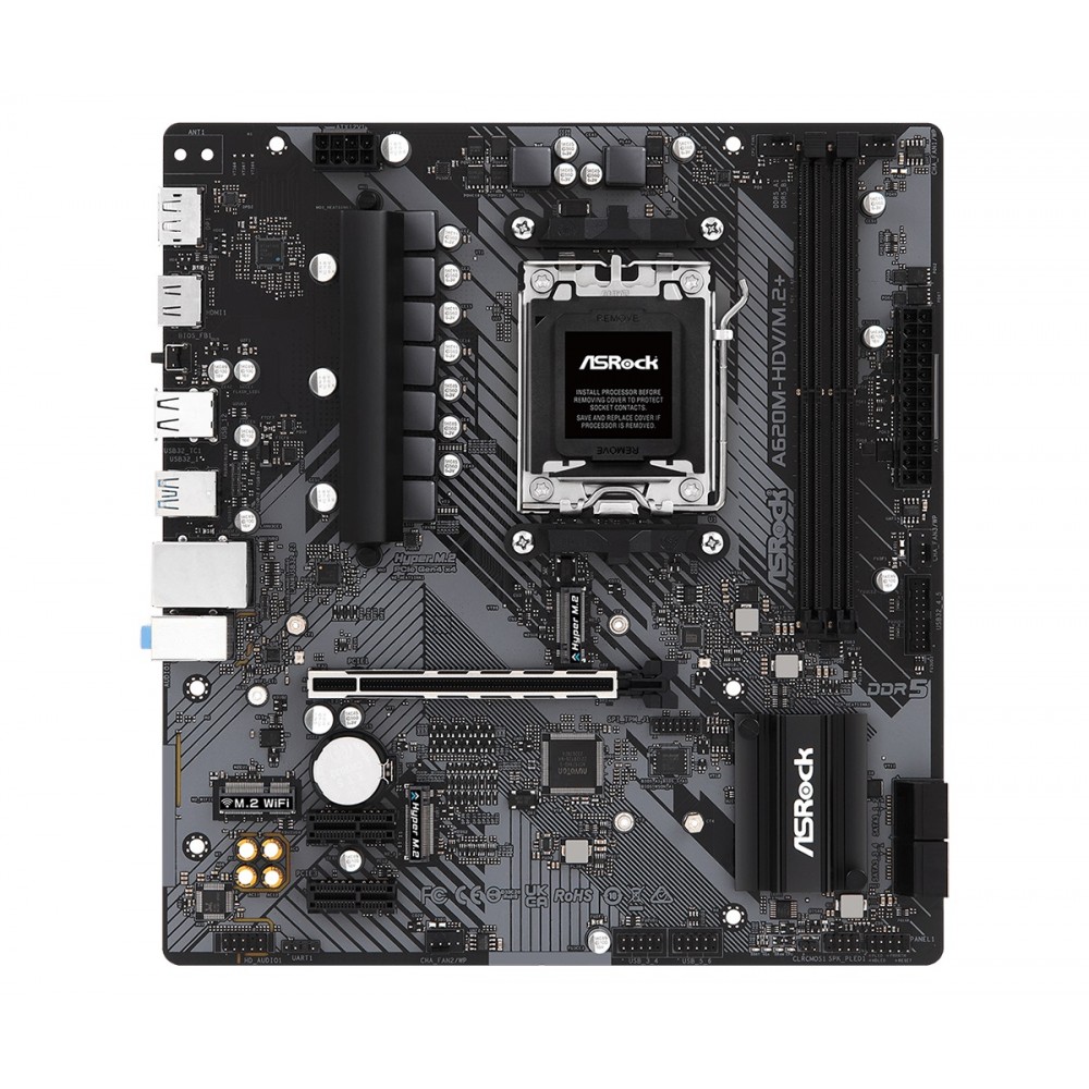 Материнская плата ASRock A620M-HDV/M.2+ Socket AM5