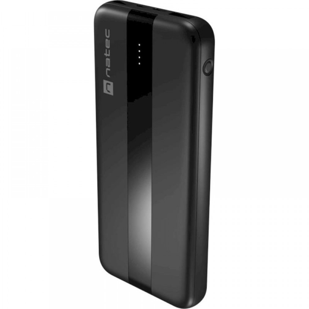 Универсальная мобильная батарея Natec Trevi Slim Q 10000mAh Black (NPB-1923)