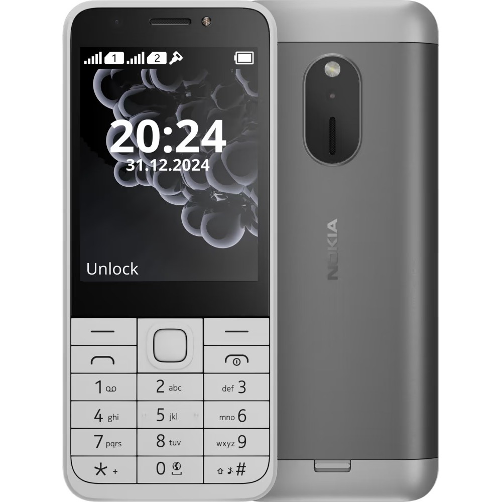 Мобiльний телефон Nokia 230 2024 Dual Sim White