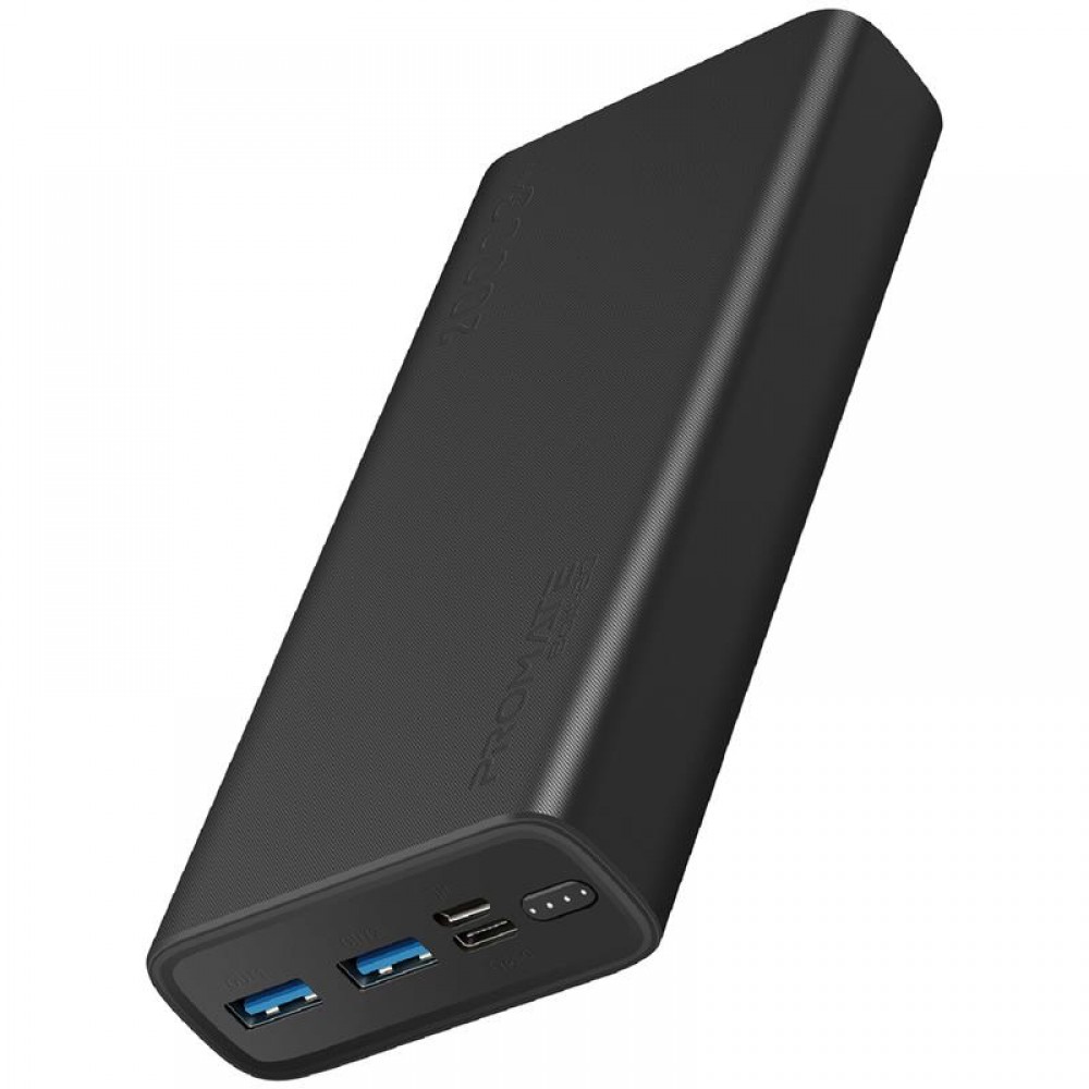 Универсальная мобильная батарея Promate Bolt-20 Black 20000mAh