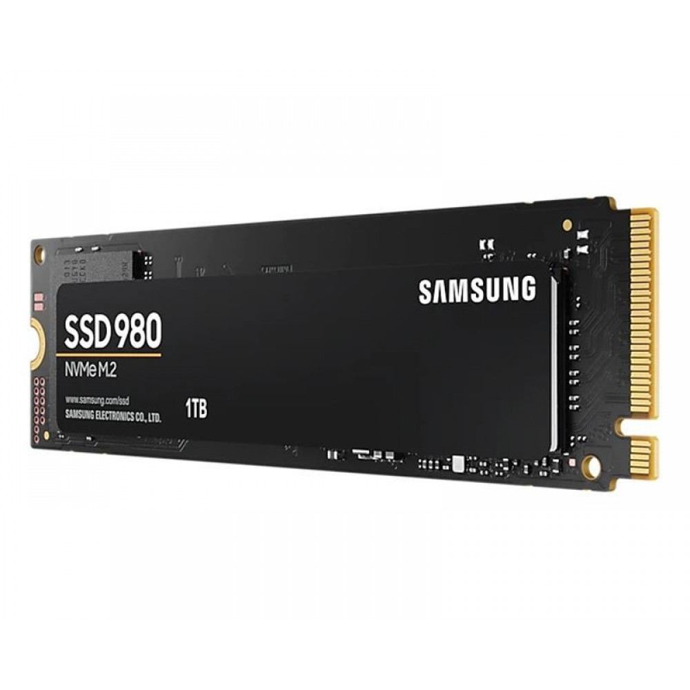 Накопитель SSD 1ТB Samsung 980 M.2 2280 PCIe 3.0 x4 NVMe V-NAND MLC (MZ-V8V1T0BW)