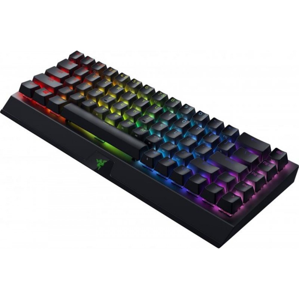 Клавиатура беспроводная Razer BlackWidow V3 Mini Hyperspeed Yellow Switch Black (RZ03-03890700-R3R1)