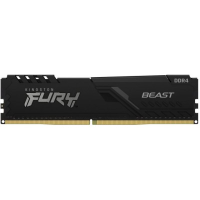 Модуль памяти DDR4 8GB/3600 Kingston Fury Beast Black (KF436C17BB/8)