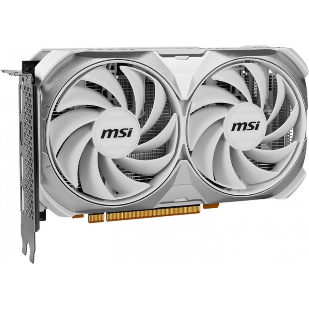 Видеокарта GF RTX 4060 8GB GDDR6 Ventus 2X White OC MSI (GeForce RTX 4060 VENTUS 2X WHITE 8G OC)