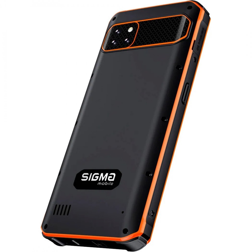 Смартфон Sigma X-treme PQ56 Dual Sim Black/Orange