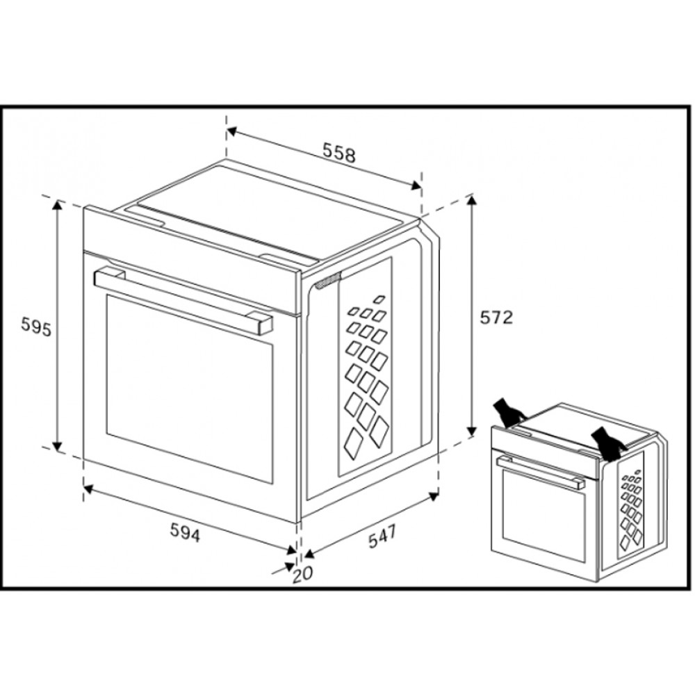 Духовой шкаф Beko BBIE13100XC