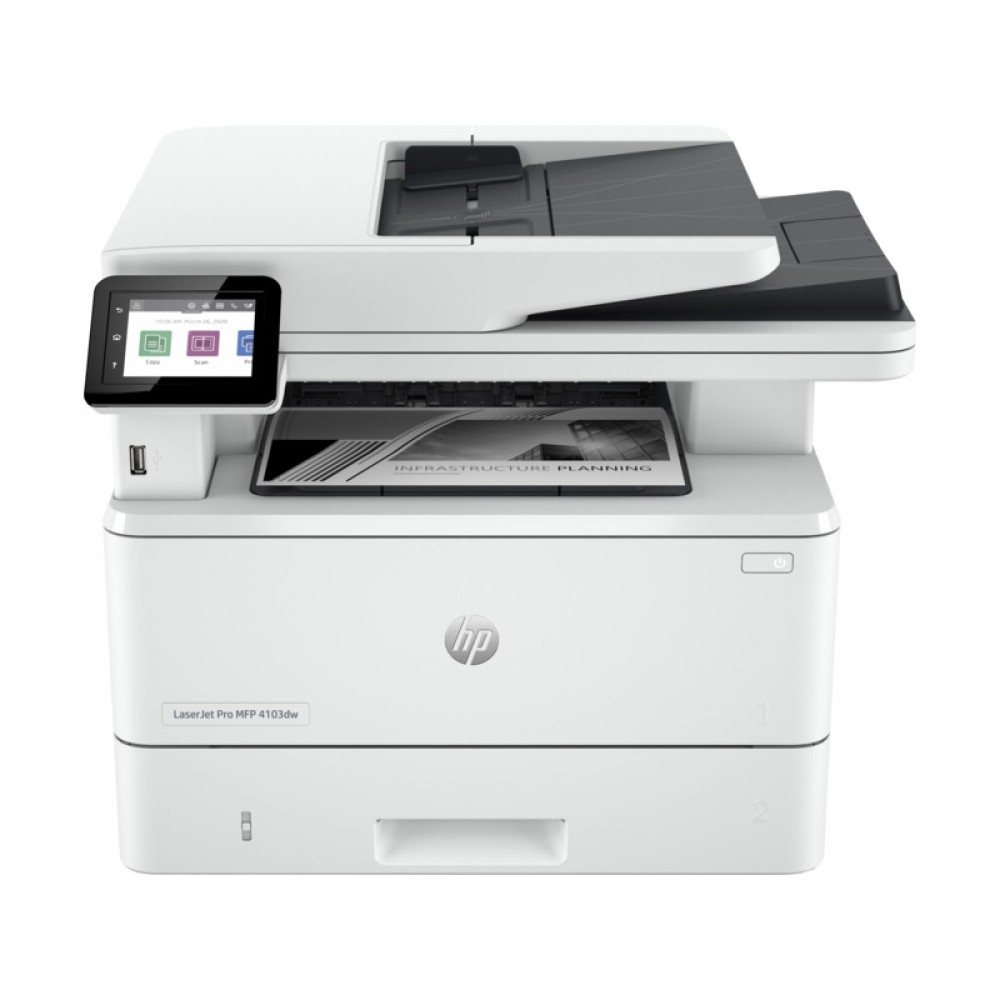 Многофункциональное устройство А4 HP LaserJet Pro 4103dw с Wi-Fi (2Z627A)