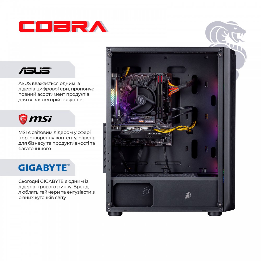 Персональный компьютер COBRA Advanced (I114F.16.S10.36.18473)