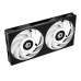 Вентилятор ID-Cooling Icefan 240 ARGB, 245x125x27мм, 3-pin, 4-pin PWM, чорний