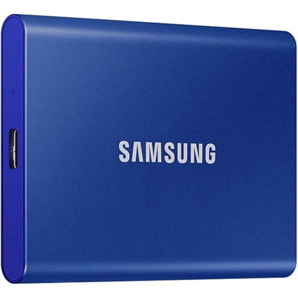 Накопитель внешний SSD 2.5" USB 1.0 TB Samsung T7 Indigo Blue (MU-PC1T0H/WW)