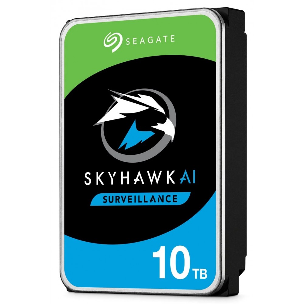 Накопичувач HDD SATA 10.0TB Seagate SkyHawk Al Surveillance 256MB (ST10000VE001)