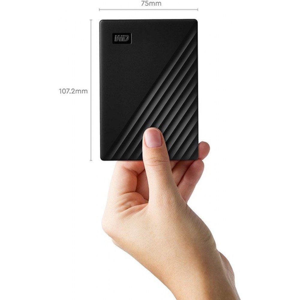 Внешний жесткий диск 2.5" USB 1.0TB WD My Passport Black (WDBYVG0010BBK-WESN)