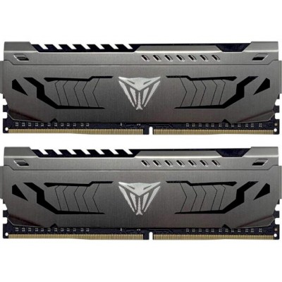 Модуль памяти DDR4 2x8GB/3600 Patriot Viper Steel Gray (PVS416G360C7K)