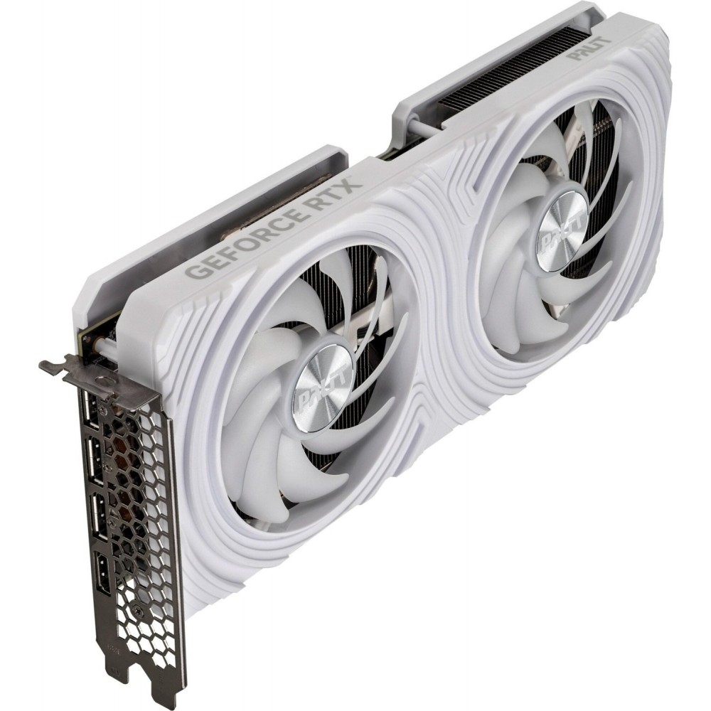 Відеокарта GF RTX 4060 Ti 8GB GDDR6 White Palit (NE6406T019P1-1048L)