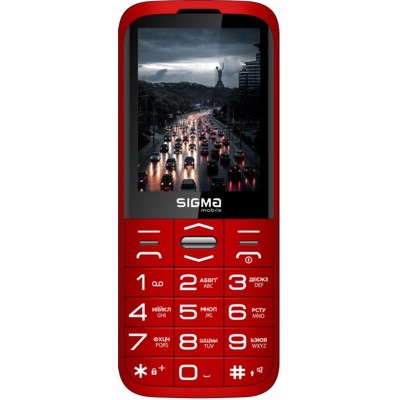 Мобильный телефон Sigma mobile Comfort 50 Grace Dual Sim Red