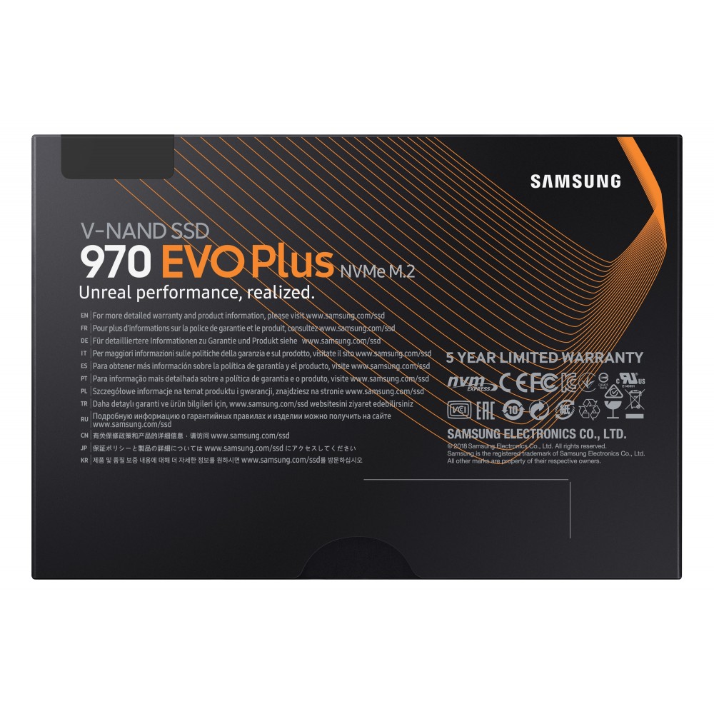 Накопичувач SSD 250GB Samsung 970 EVO Plus M.2 PCIe 3.0 x4 V-NAND MLC (MZ-V7S250BW)