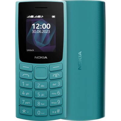 Мобильный телефон Nokia 105 2023 Single Sim Cyan