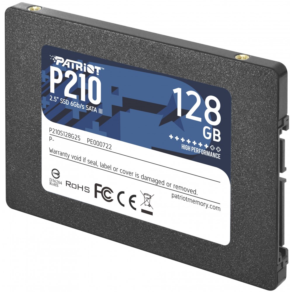 Накопитель SSD 128GB Patriot P210 2.5" SATAIII TLC (P210S128G25)