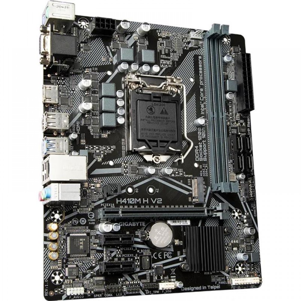 Материнская плата Gigabyte H410M H V2 Socket 1200