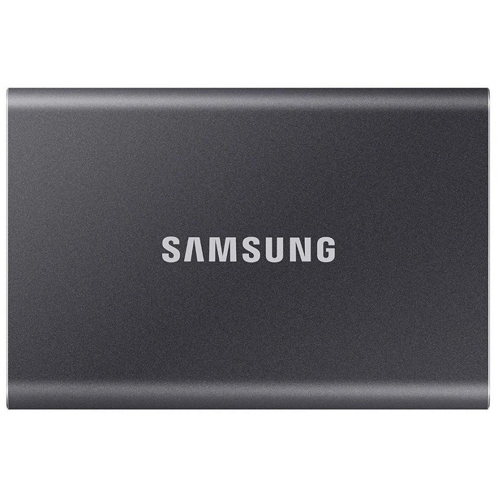 Накопитель наружный SSD 2.5" USB 1.0TB Samsung T7 Titan Gray (MU-PC1T0T/WW)