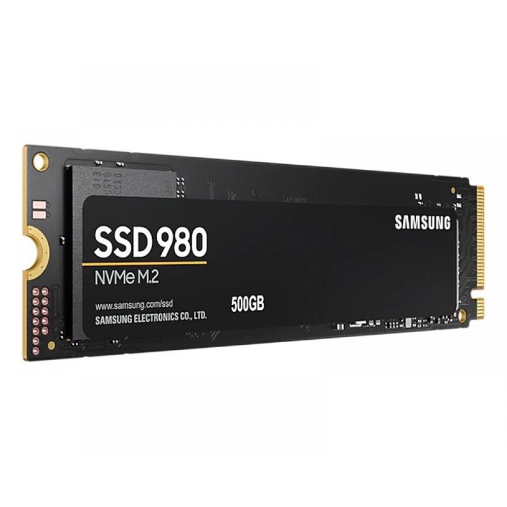 Накопичувач SSD 500GB Samsung 980 M.2 PCIe 3.0 x4 NVMe V-NAND MLC (MZ-V8V500BW)