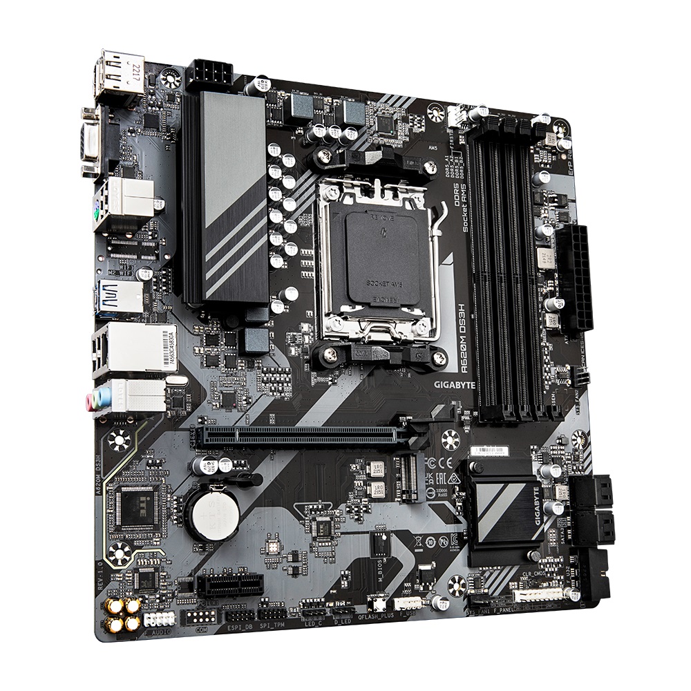 Материнская плата Gigabyte A620M DS3H Socket AM5